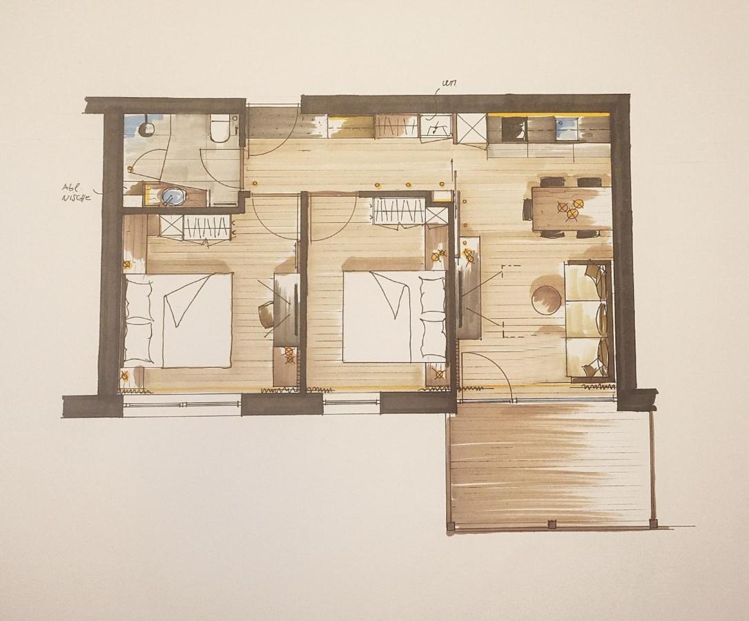 Deluxe Appartement Arve Olang Экстерьер фото